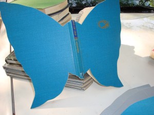 Cut/ Shaped Books Bilateral symmetry makes a lot of design elements possible.